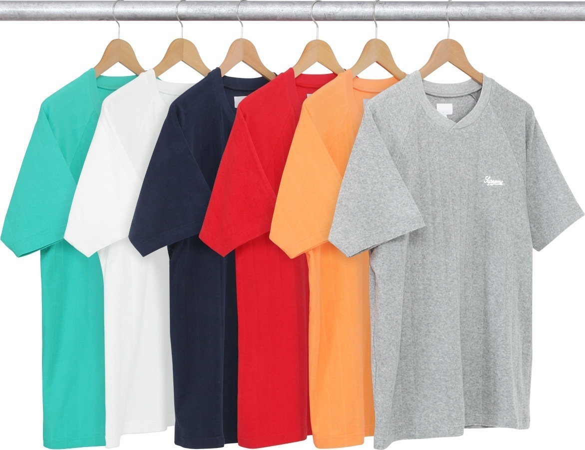 Striped Terry Raglan Top